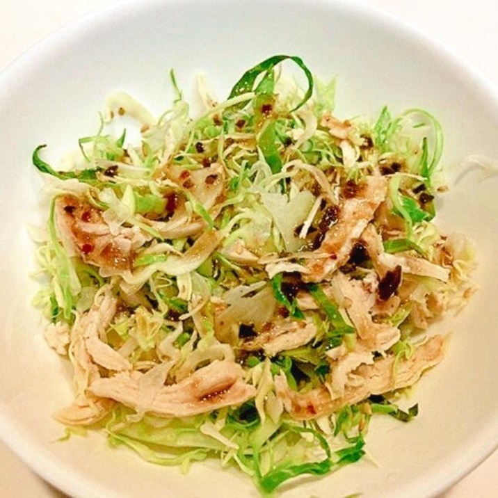 旨いーっ 千切りキャベツと茹で鶏のサラダ レシピ 作り方 By アボカドプリン 楽天レシピ 旨いーっ 千切りキャベツと茹で鶏のサラダ レシピ 作り方 By アボカドプリン 楽天レシピ